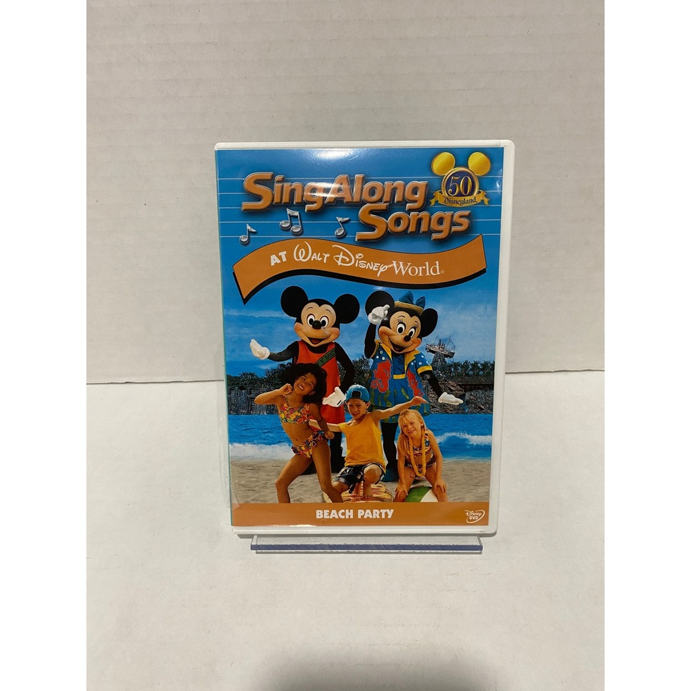 Disney Sing-Along Songs DVD Kids Beach Party Walt Disney World